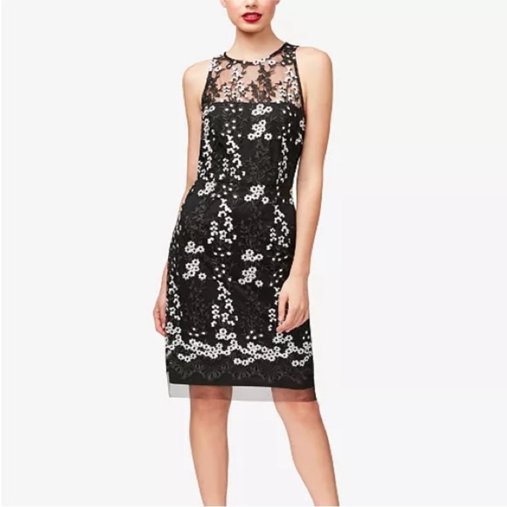 Betsey Johnson Y2K Floral Lace Midi Dress